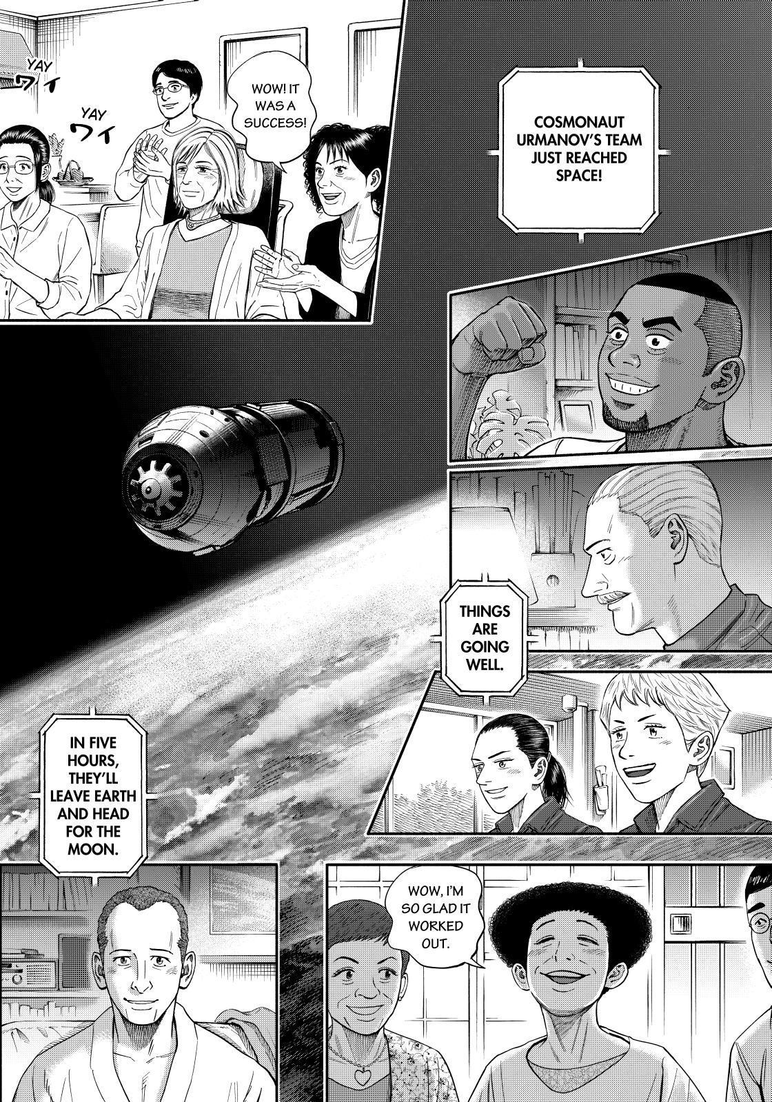 Uchuu Kyoudai Chapter 369 page 6 - Chapter 369