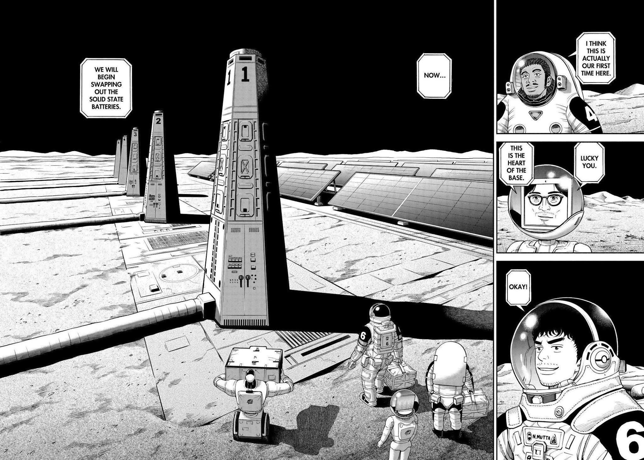 Uchuu Kyoudai Chapter 370 page 16 - Chapter 370