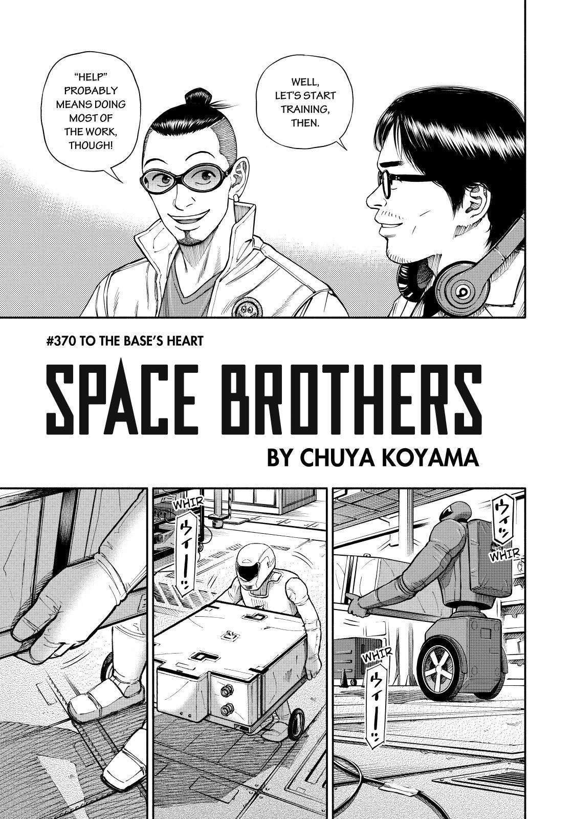 Uchuu Kyoudai Chapter 370 page 3 - Chapter 370