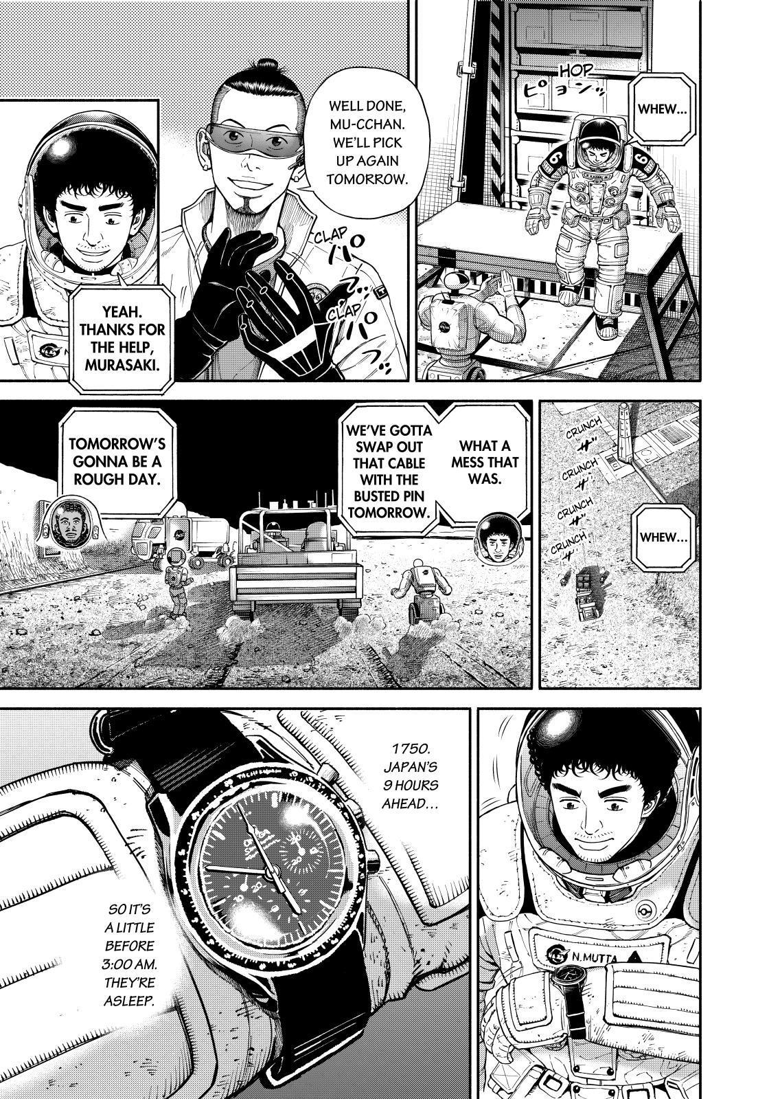 Uchuu Kyoudai Chapter 371 page 11 - Chapter 371