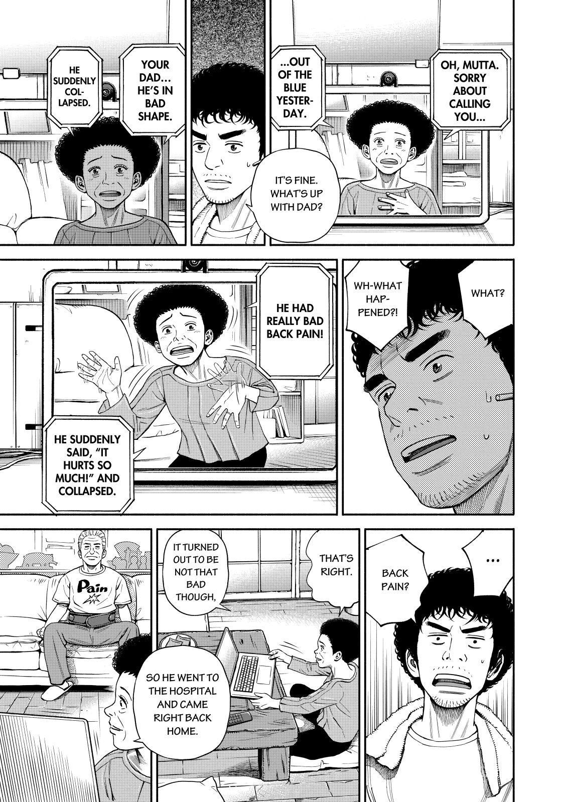 Uchuu Kyoudai Chapter 371 page 15 - Chapter 371