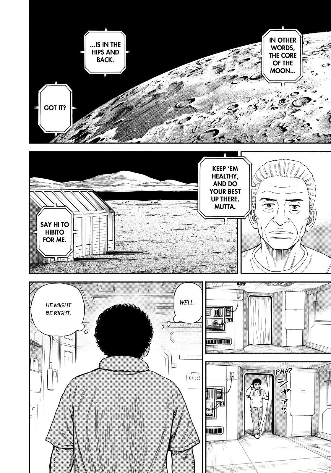 Uchuu Kyoudai Chapter 371 page 18 - Chapter 371