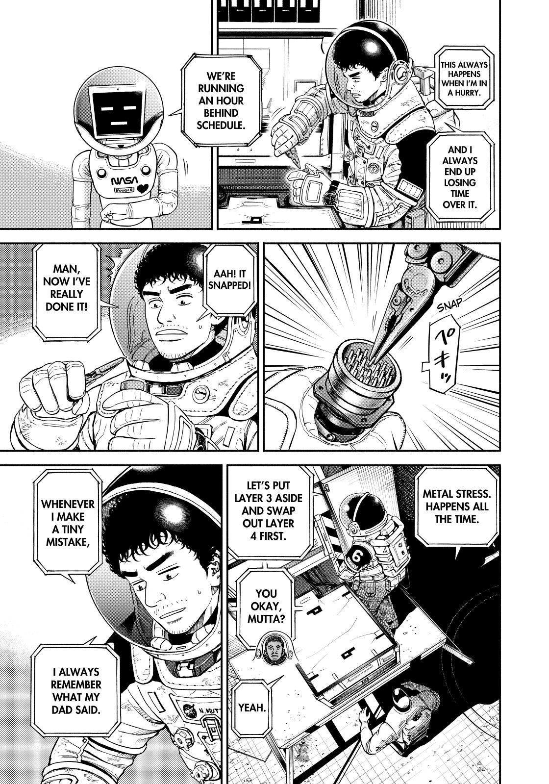 Uchuu Kyoudai Chapter 371 page 9 - Chapter 371