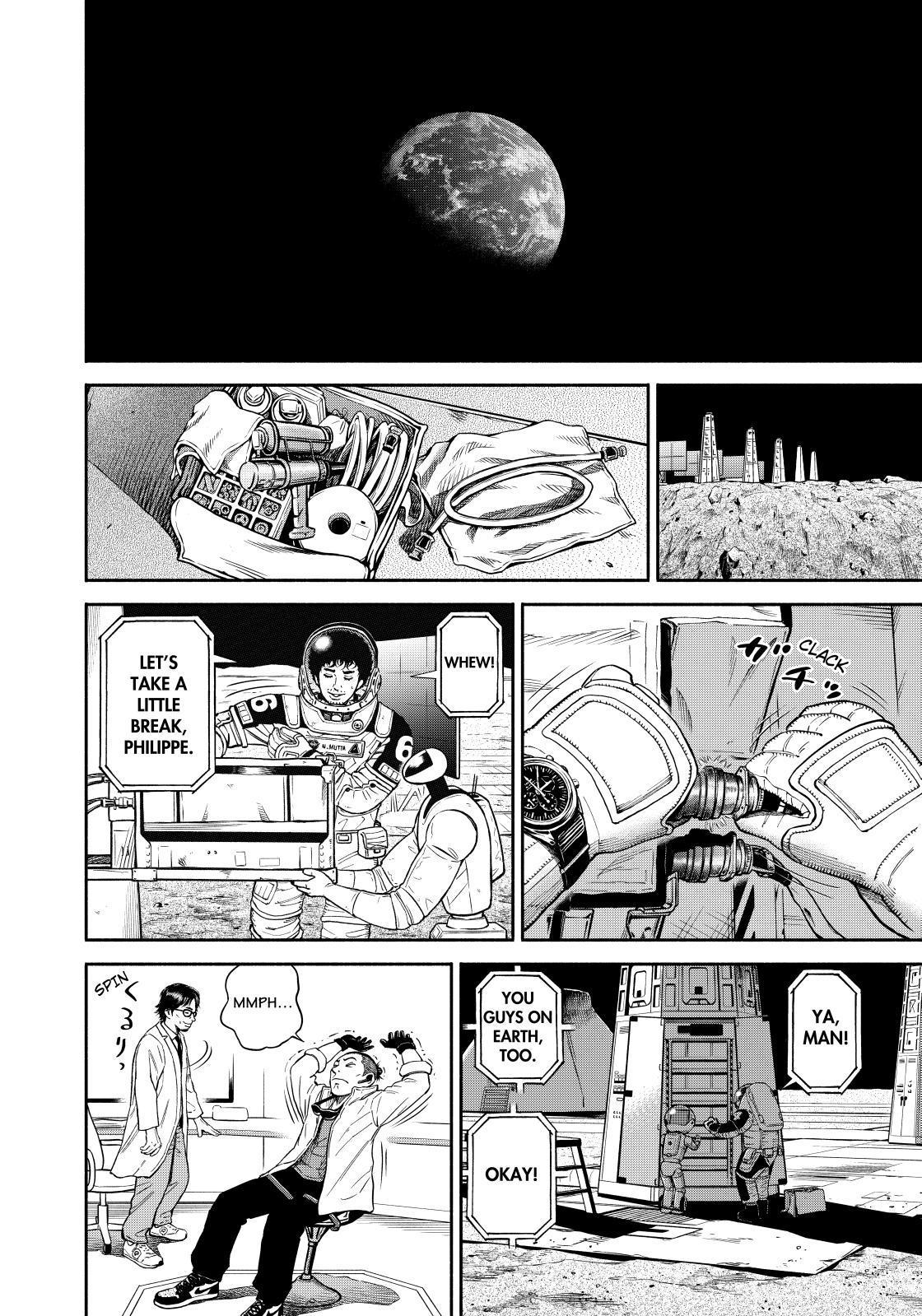 Uchuu Kyoudai Chapter 372 page 12 - Chapter 372