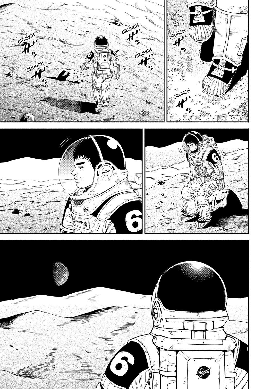 Uchuu Kyoudai Chapter 372 page 13 - Chapter 372