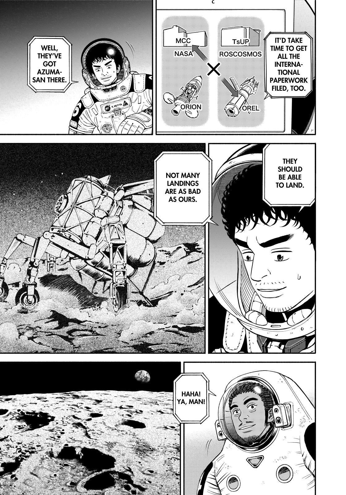 Uchuu Kyoudai Chapter 373 page 9 - Chapter 373