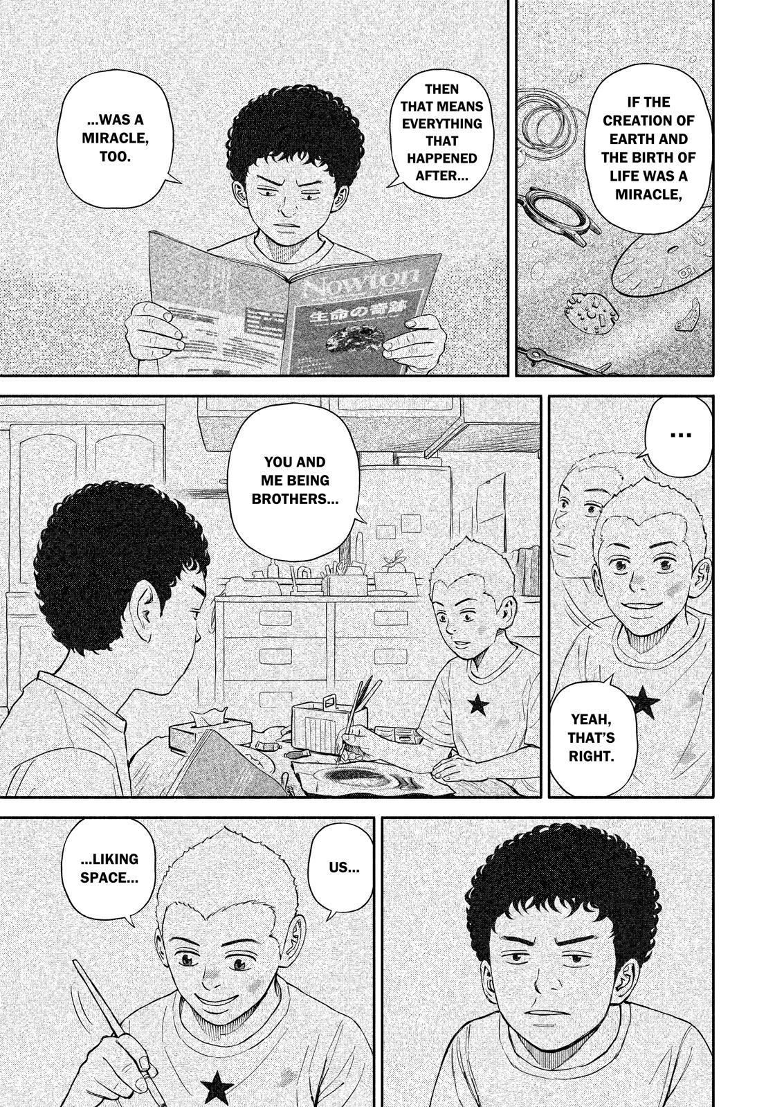 Uchuu Kyoudai Chapter 375 page 15 - Chapter 375