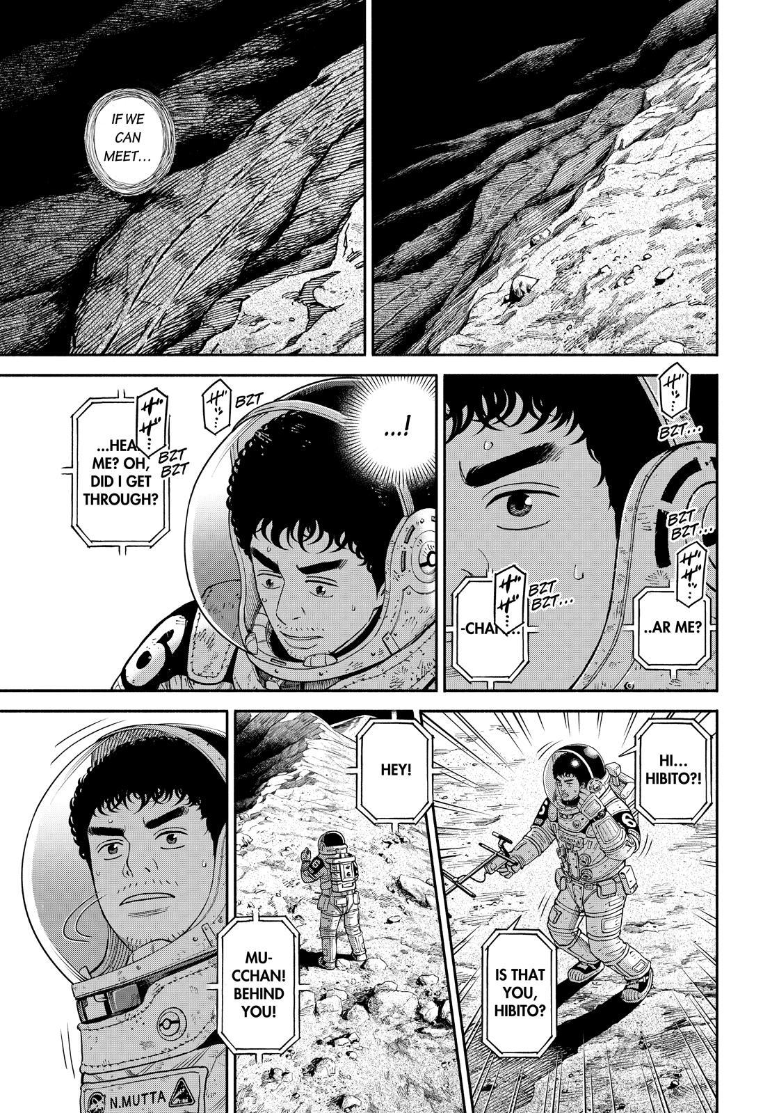 Uchuu Kyoudai Chapter 375 page 21 - Chapter 375