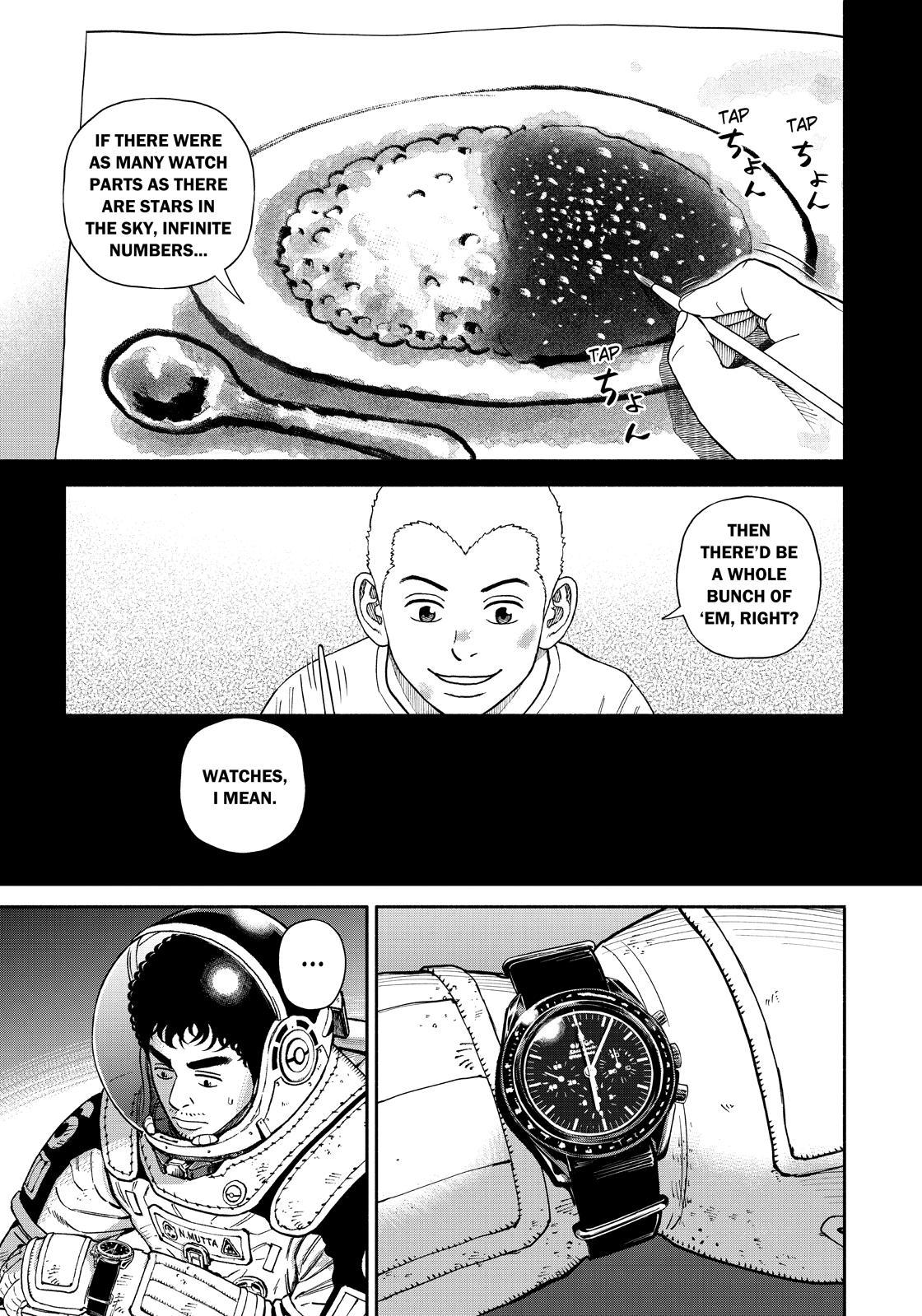 Uchuu Kyoudai Chapter 375 page 3 - Chapter 375