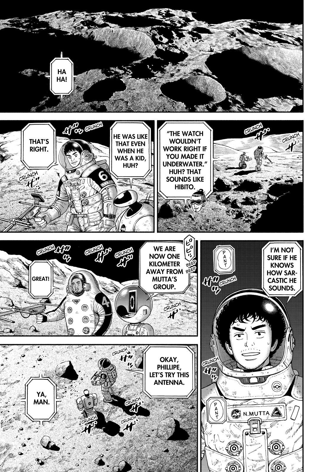 Uchuu Kyoudai Chapter 375 page 9 - Chapter 375