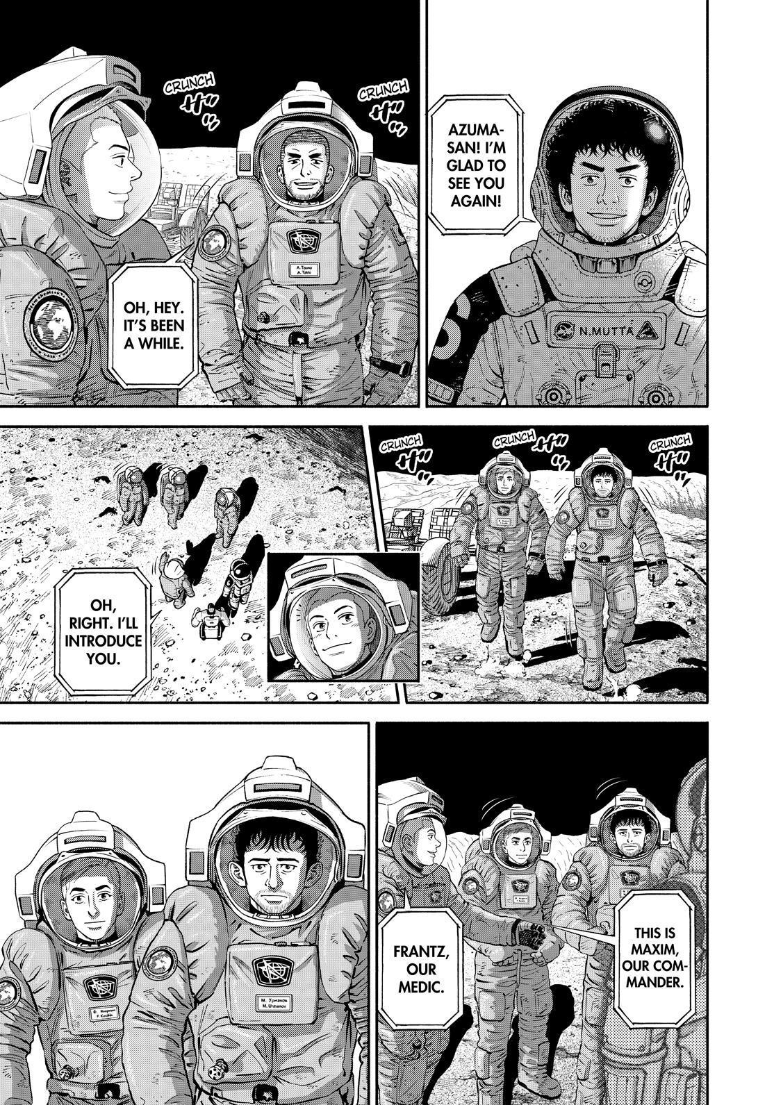 Uchuu Kyoudai Chapter 376 page 11 - Chapter 376