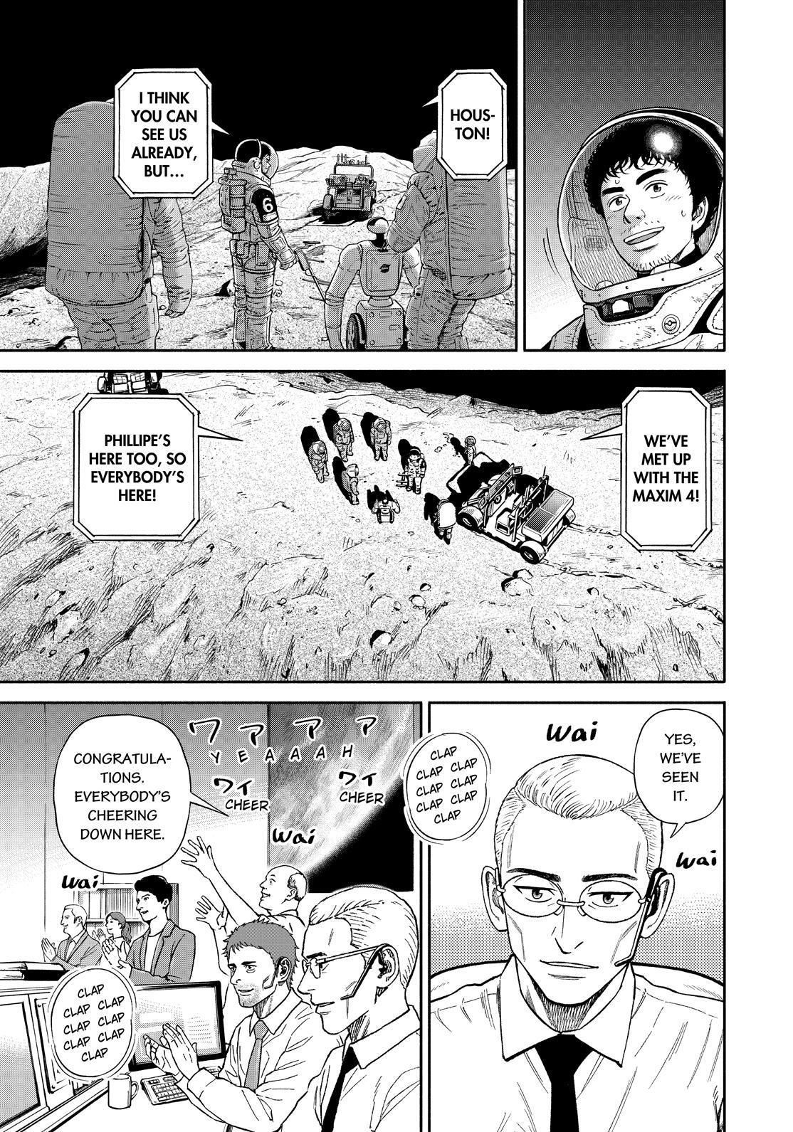 Uchuu Kyoudai Chapter 376 page 13 - Chapter 376