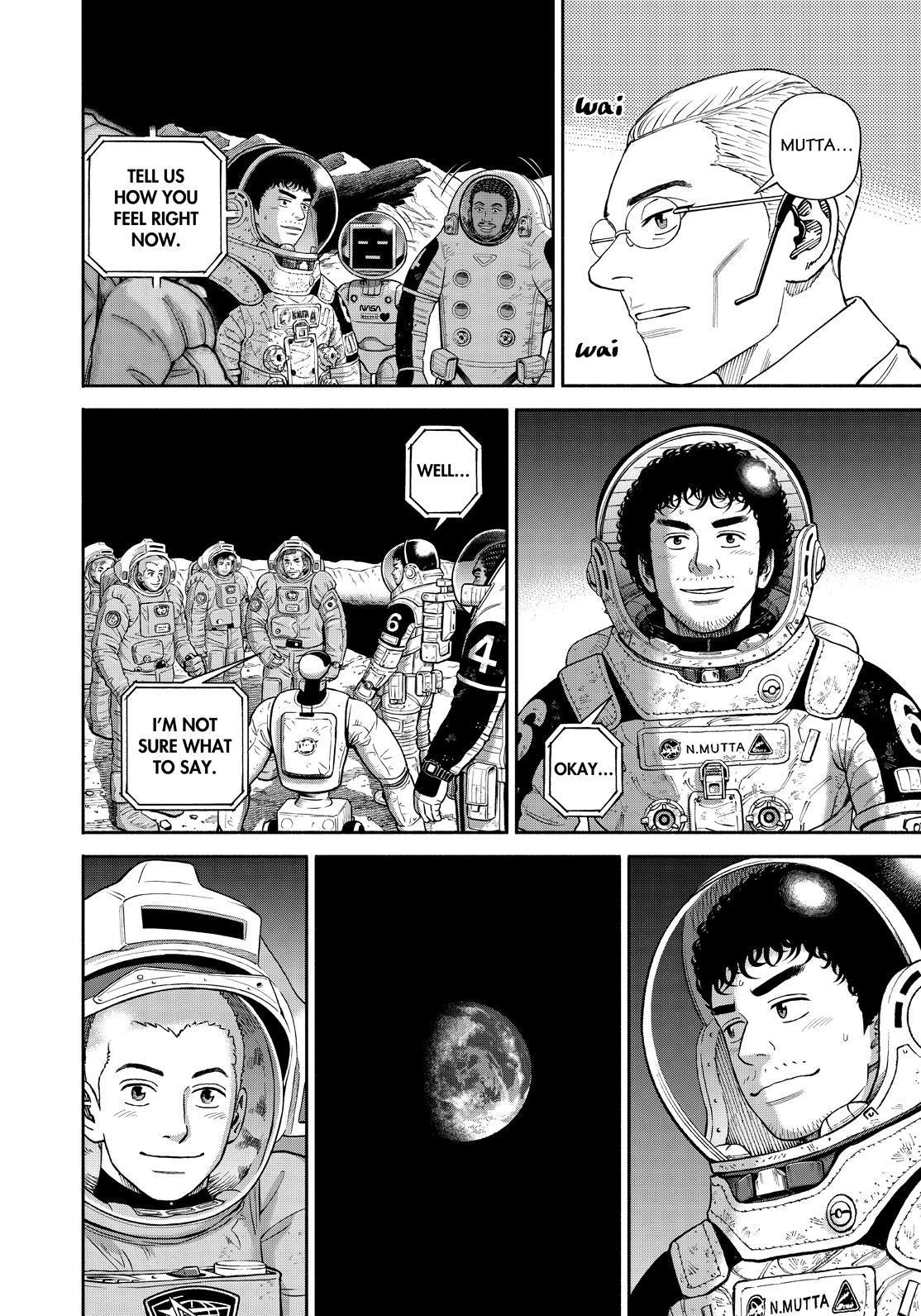 Uchuu Kyoudai Chapter 376 page 14 - Chapter 376