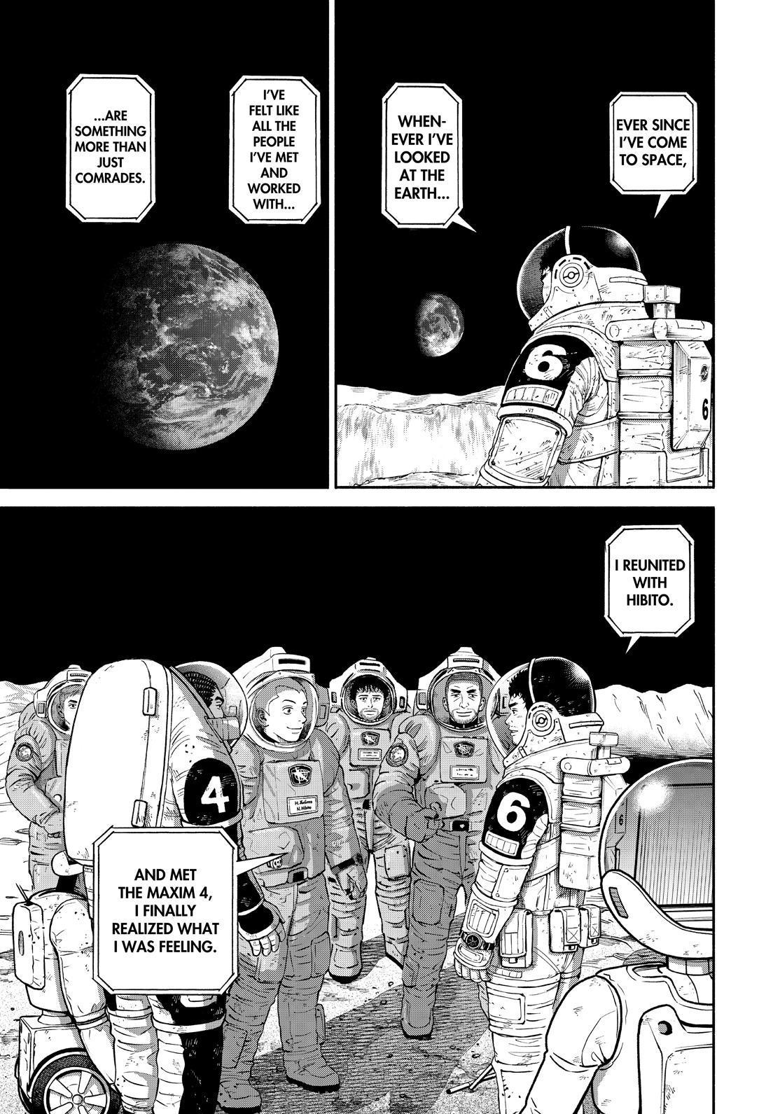 Uchuu Kyoudai Chapter 376 page 15 - Chapter 376