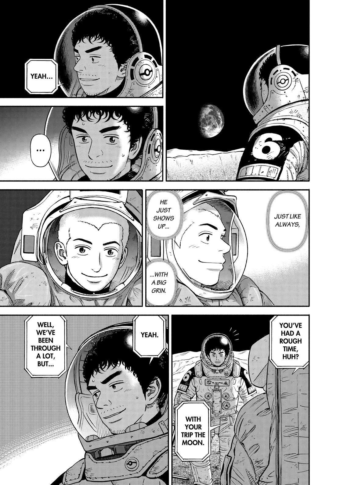 Uchuu Kyoudai Chapter 376 page 3 - Chapter 376