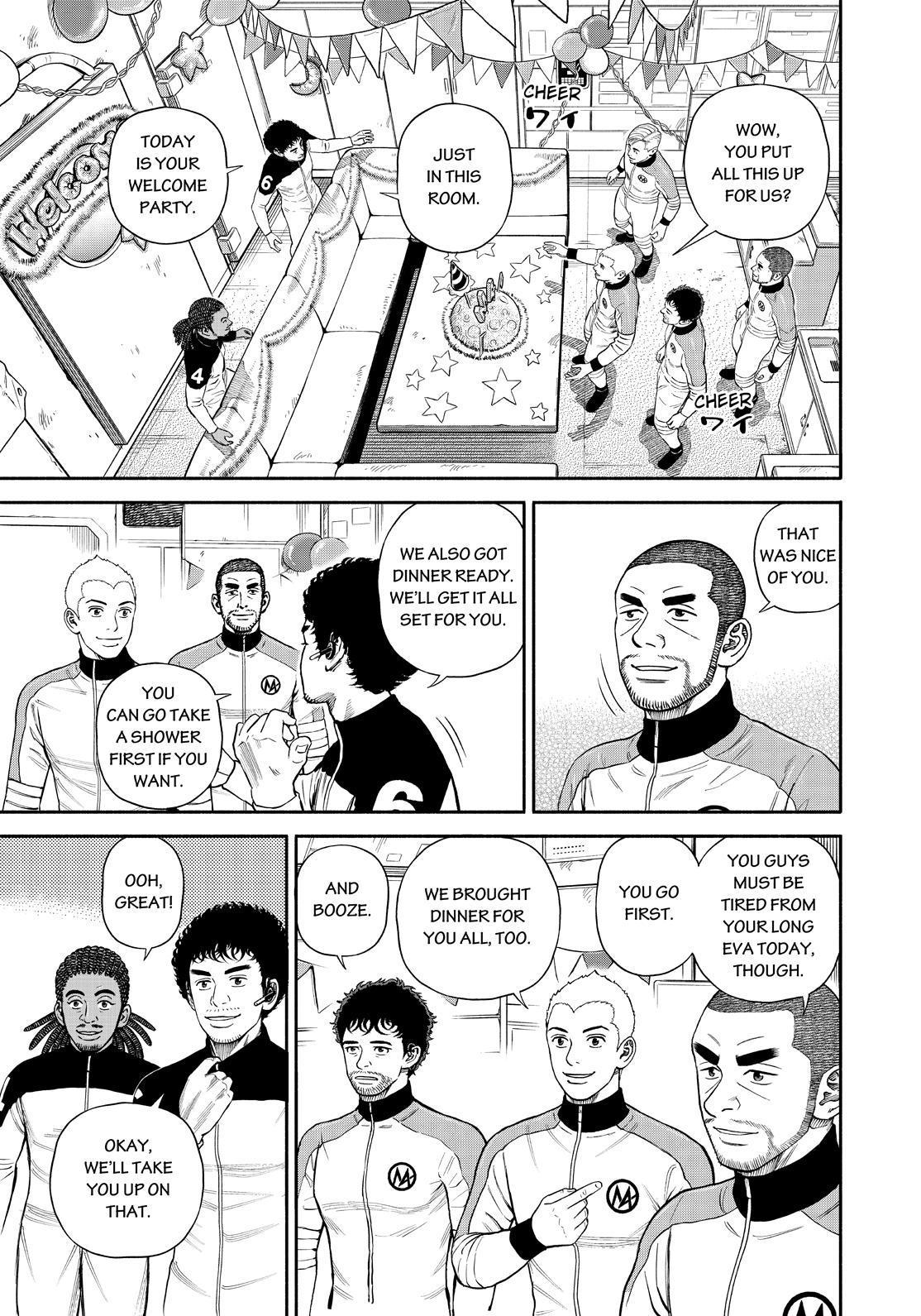 Uchuu Kyoudai Chapter 377 page 15 - Chapter 377