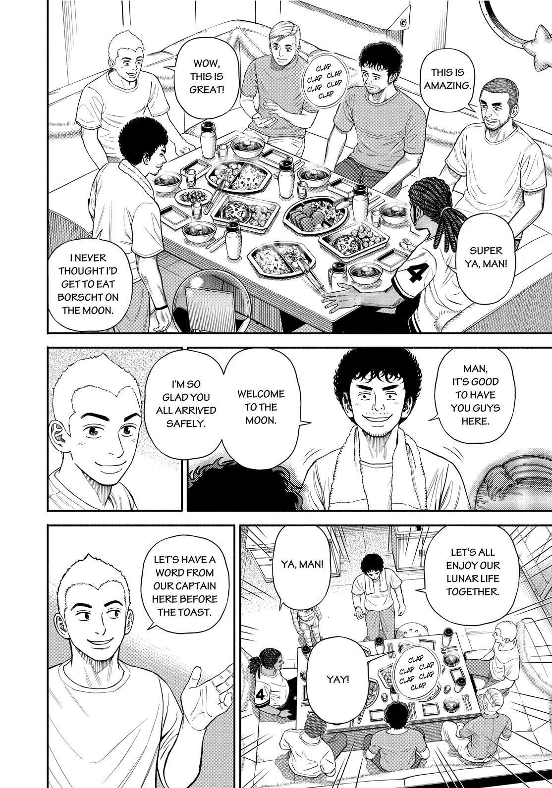 Uchuu Kyoudai Chapter 377 page 18 - Chapter 377