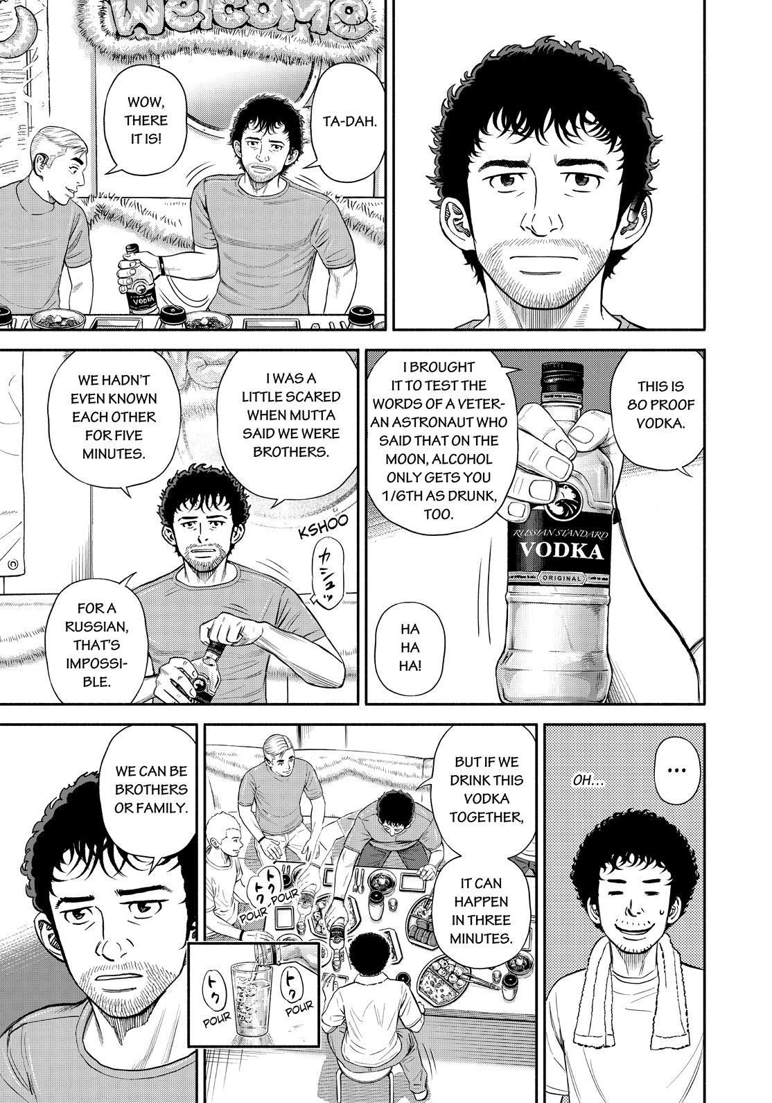 Uchuu Kyoudai Chapter 377 page 19 - Chapter 377