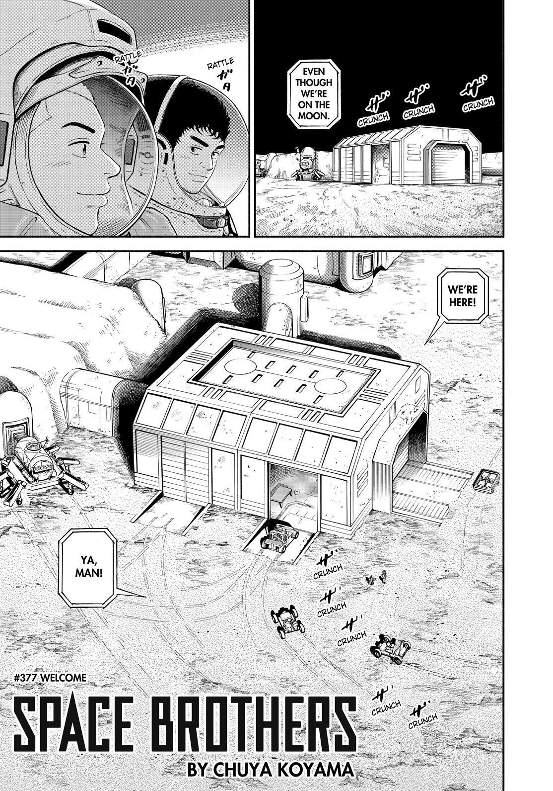 Uchuu Kyoudai Chapter 377 page 3 - Chapter 377