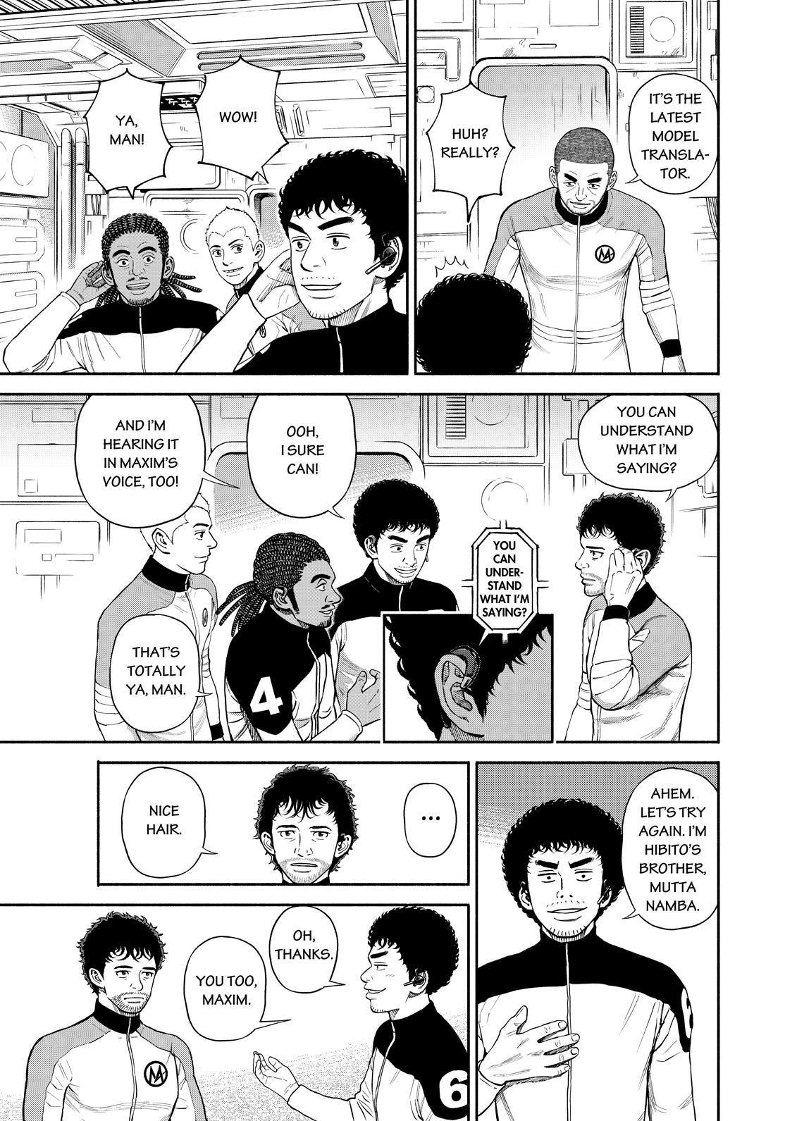 Uchuu Kyoudai Chapter 377 page 9 - Chapter 377