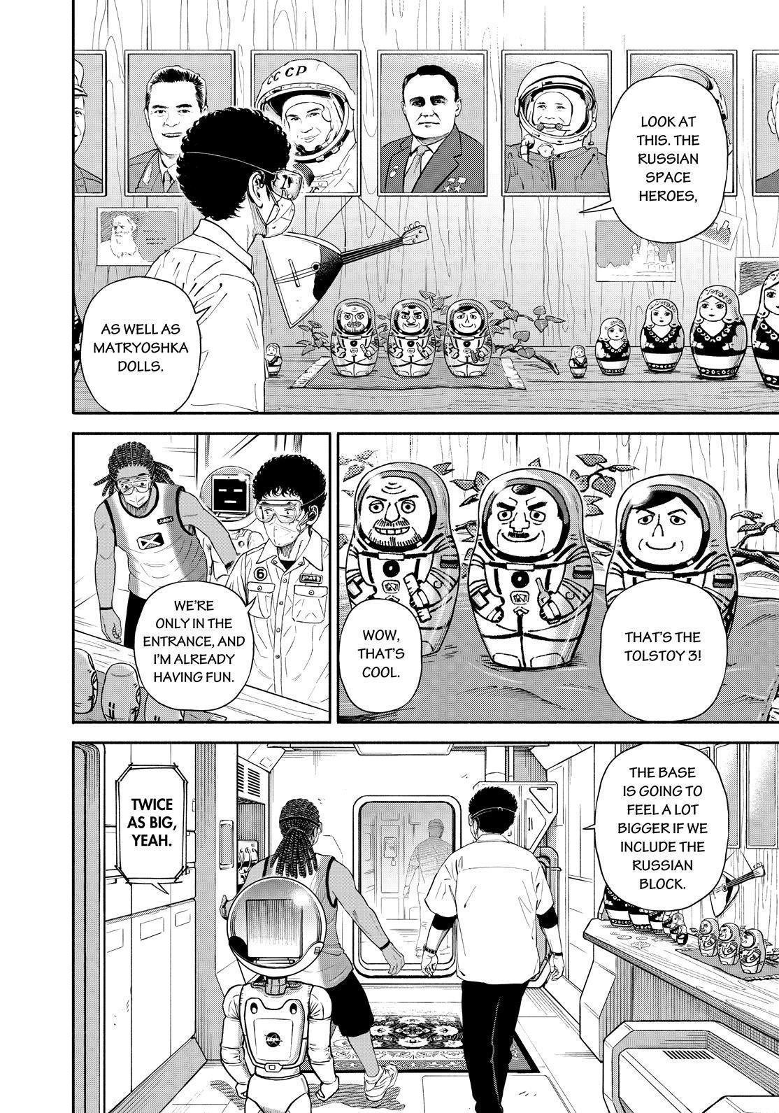 Uchuu Kyoudai Chapter 378 page 10 - Chapter 378
