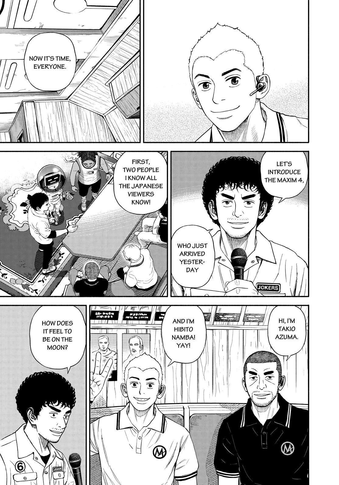 Uchuu Kyoudai Chapter 378 page 13 - Chapter 378