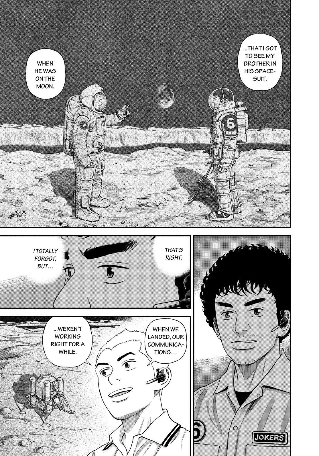 Uchuu Kyoudai Chapter 378 page 15 - Chapter 378