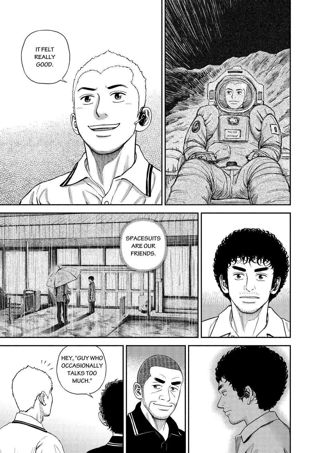Uchuu Kyoudai Chapter 378 page 17 - Chapter 378