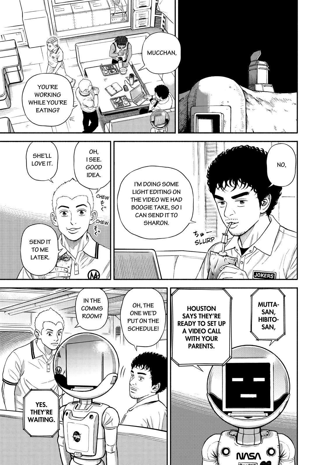 Uchuu Kyoudai Chapter 378 page 19 - Chapter 378