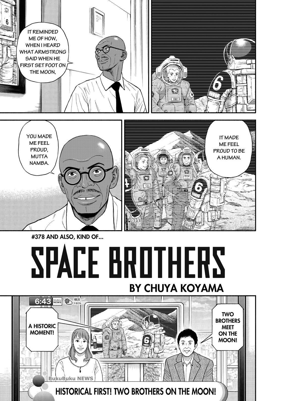 Uchuu Kyoudai Chapter 378 page 3 - Chapter 378