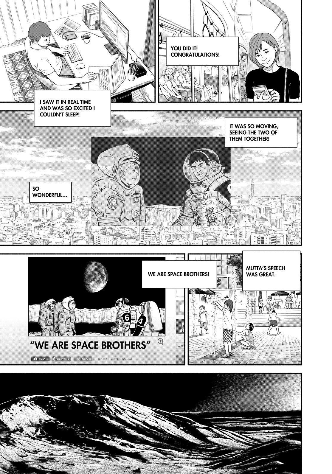 Uchuu Kyoudai Chapter 378 page 5 - Chapter 378