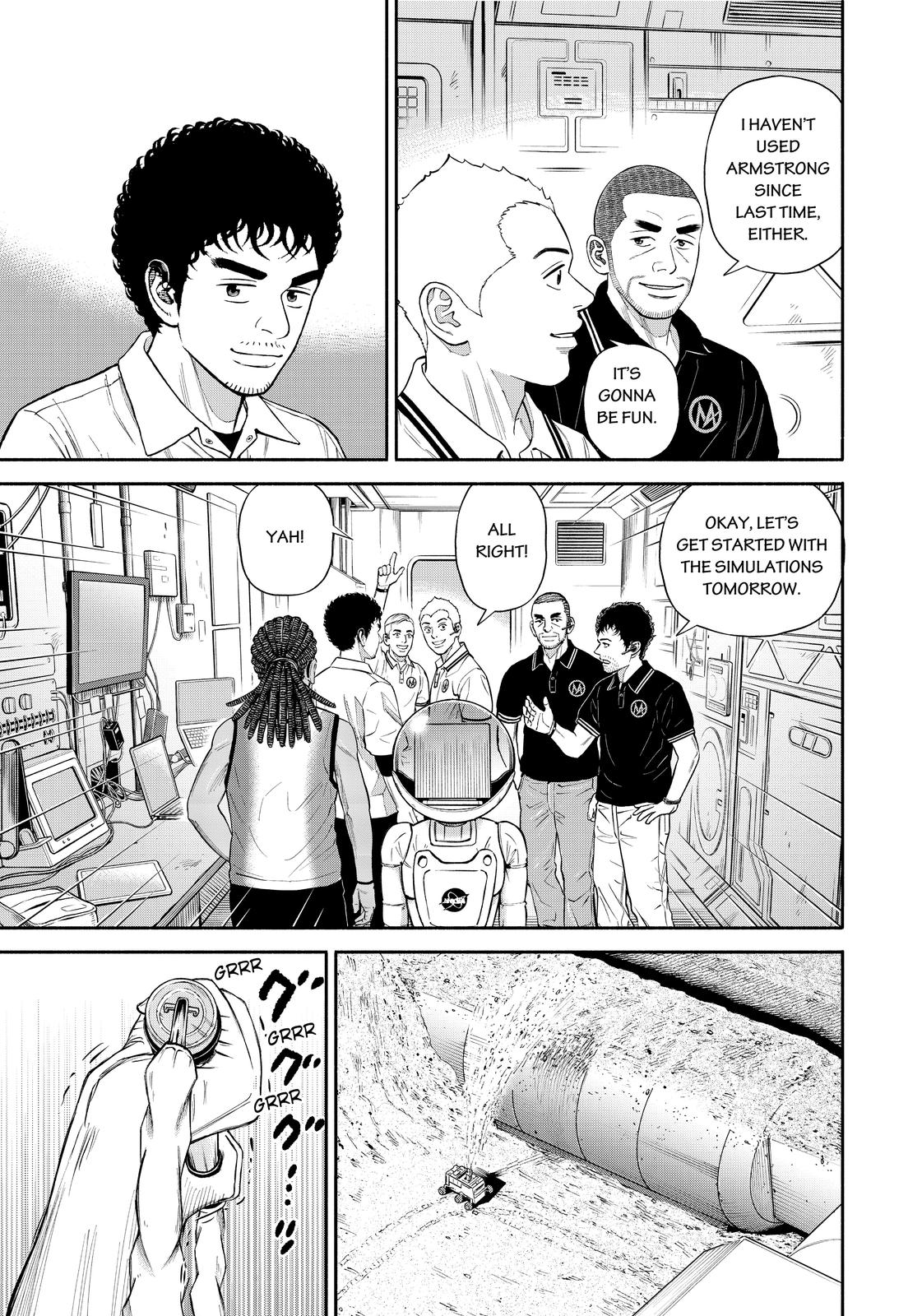 Uchuu Kyoudai Chapter 379 page 16 - Chapter 379