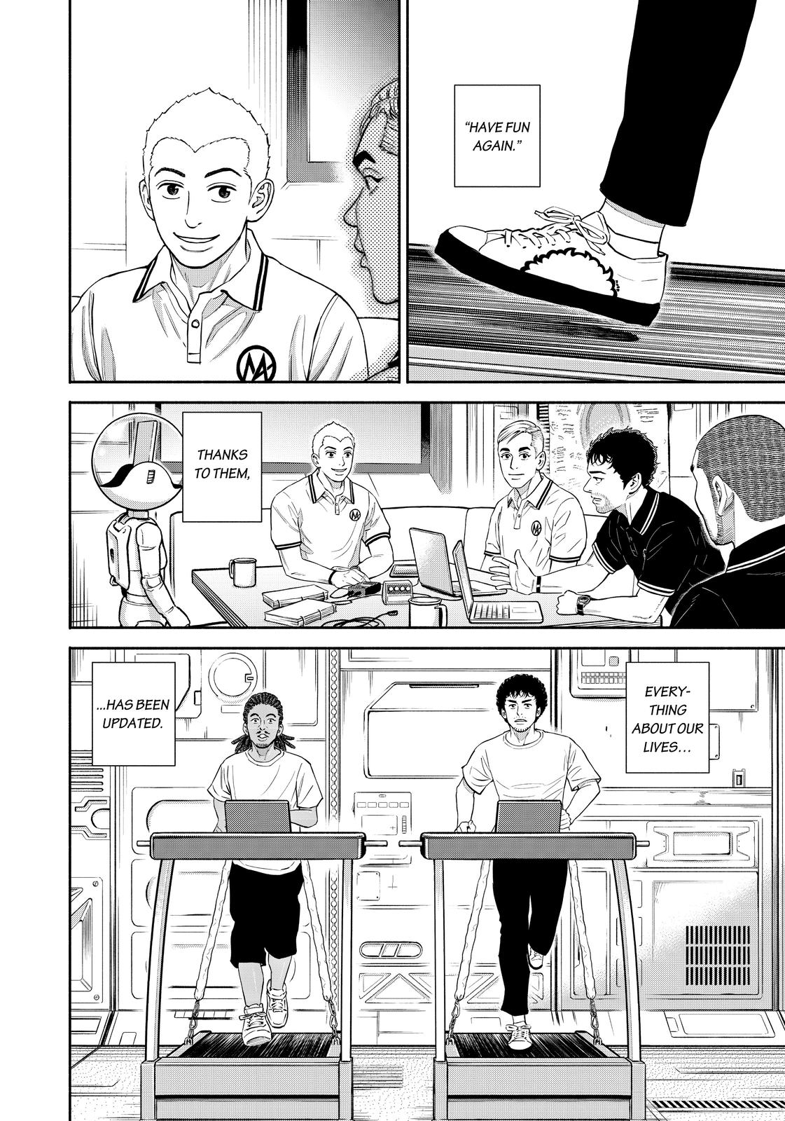 Uchuu Kyoudai Chapter 379 page 21 - Chapter 379