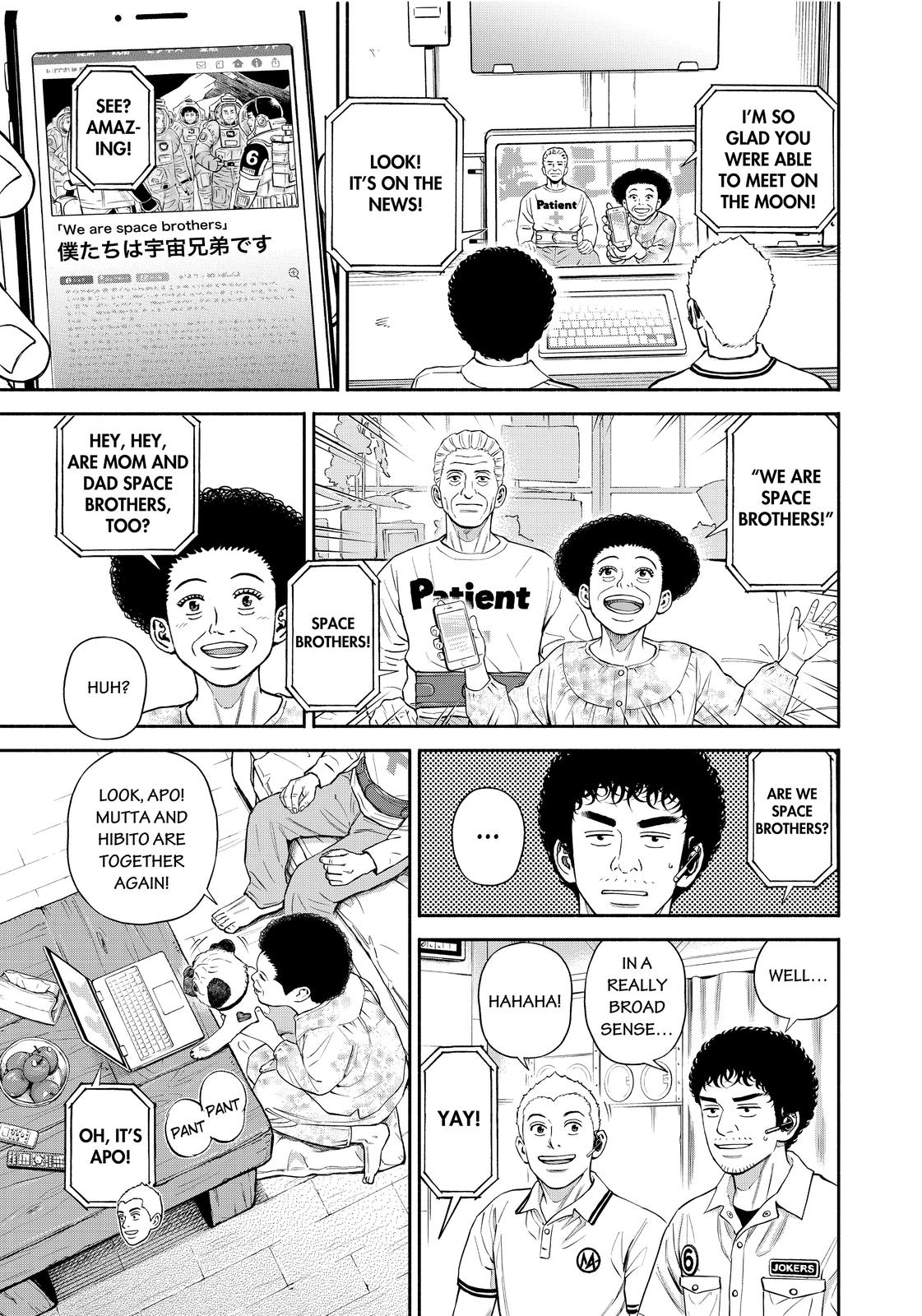 Uchuu Kyoudai Chapter 379 page 4 - Chapter 379