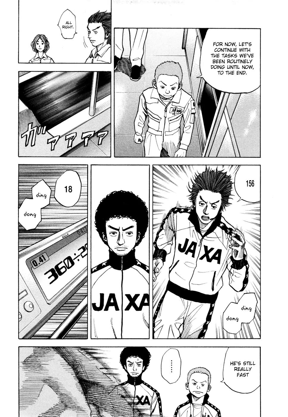 Uchuu Kyoudai Chapter 38 page 10 - Chapter 38 : The Cruelest Thing
