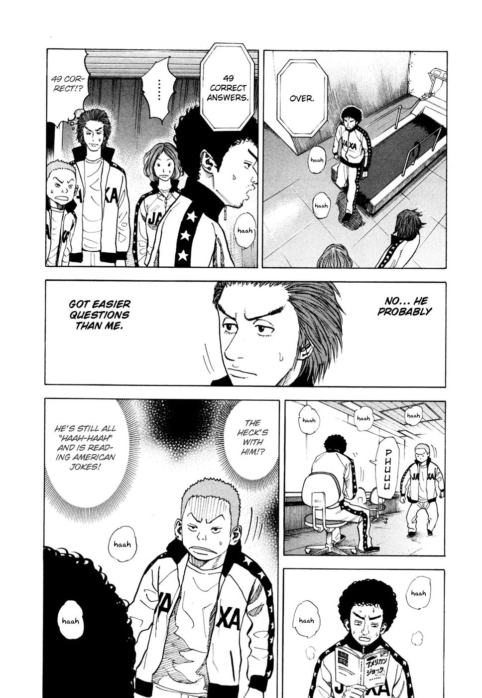 Uchuu Kyoudai Chapter 38 page 15 - Chapter 38 : The Cruelest Thing