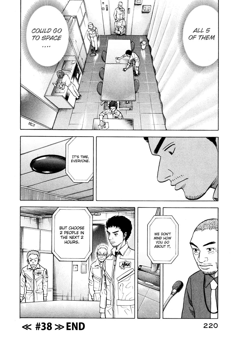 Uchuu Kyoudai Chapter 38 page 21 - Chapter 38 : The Cruelest Thing