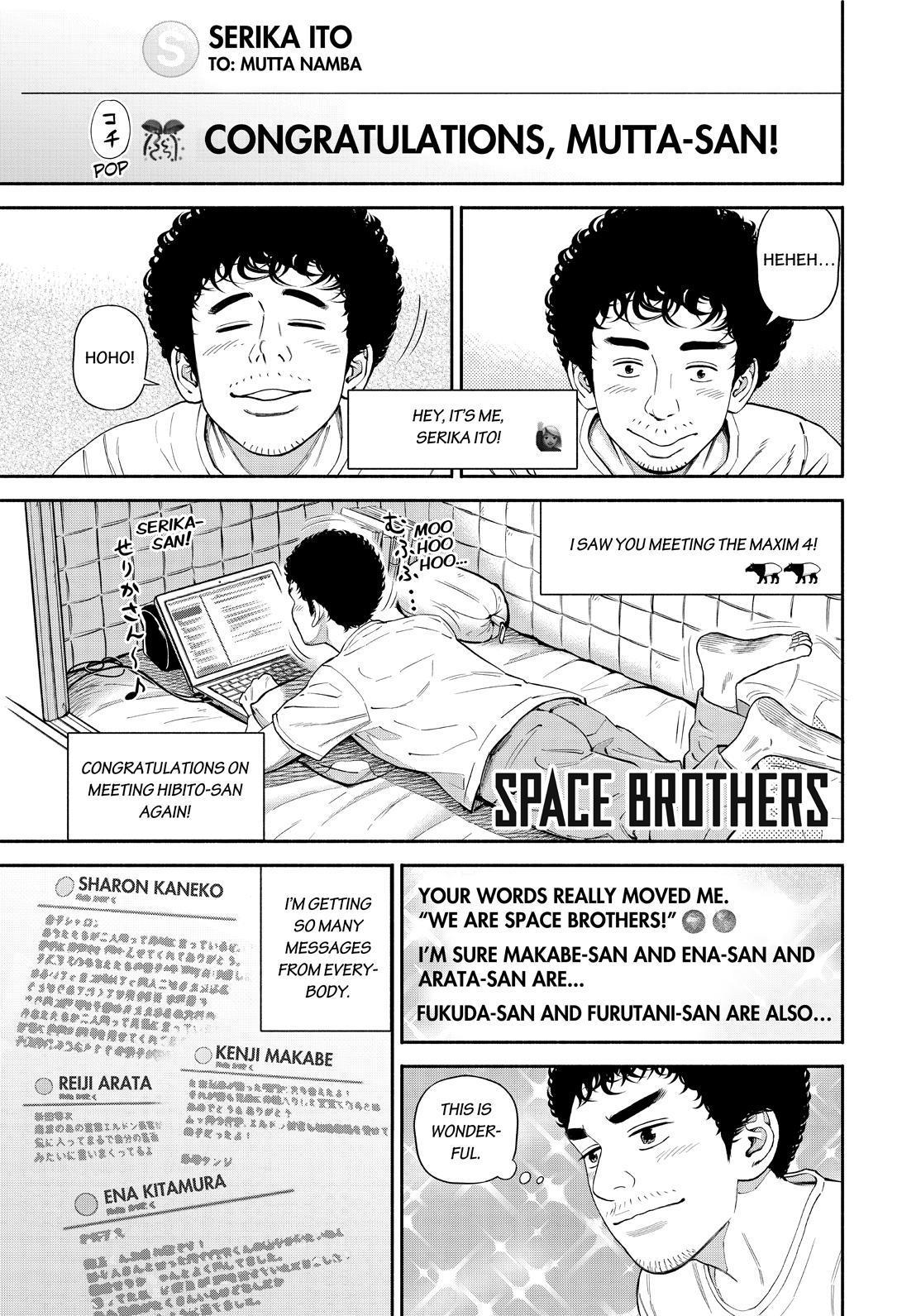 Uchuu Kyoudai Chapter 380 page 1 - Chapter 380
