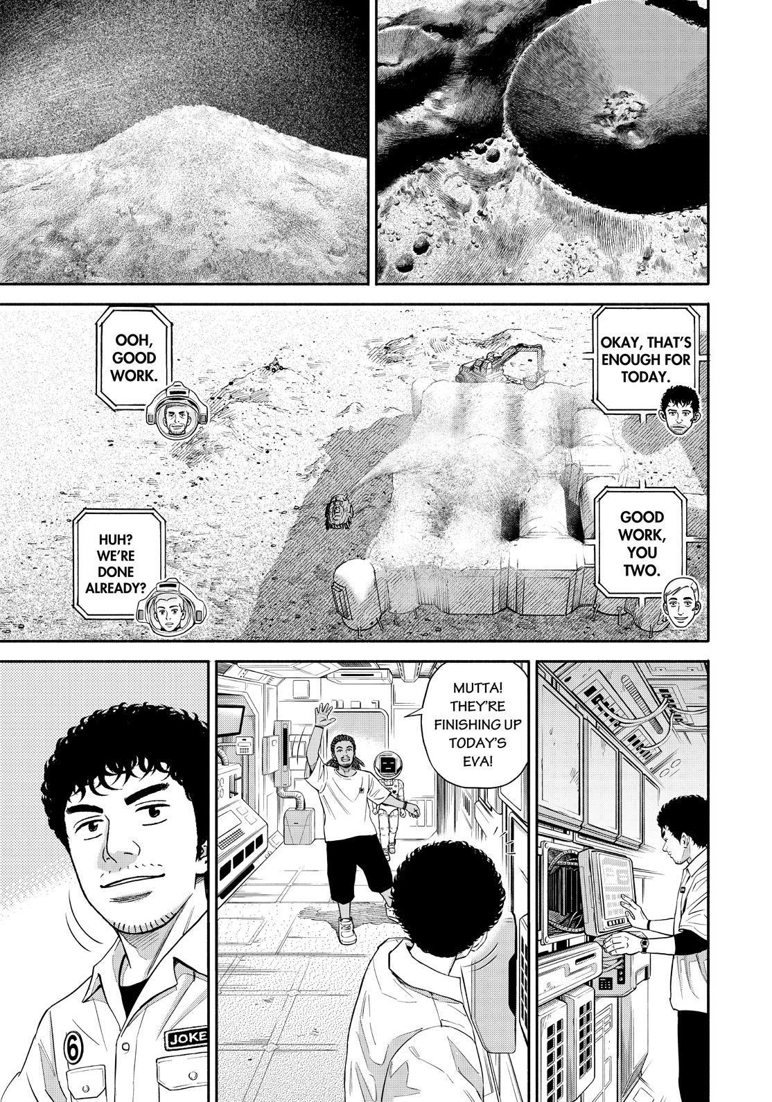 Uchuu Kyoudai Chapter 380 page 17 - Chapter 380