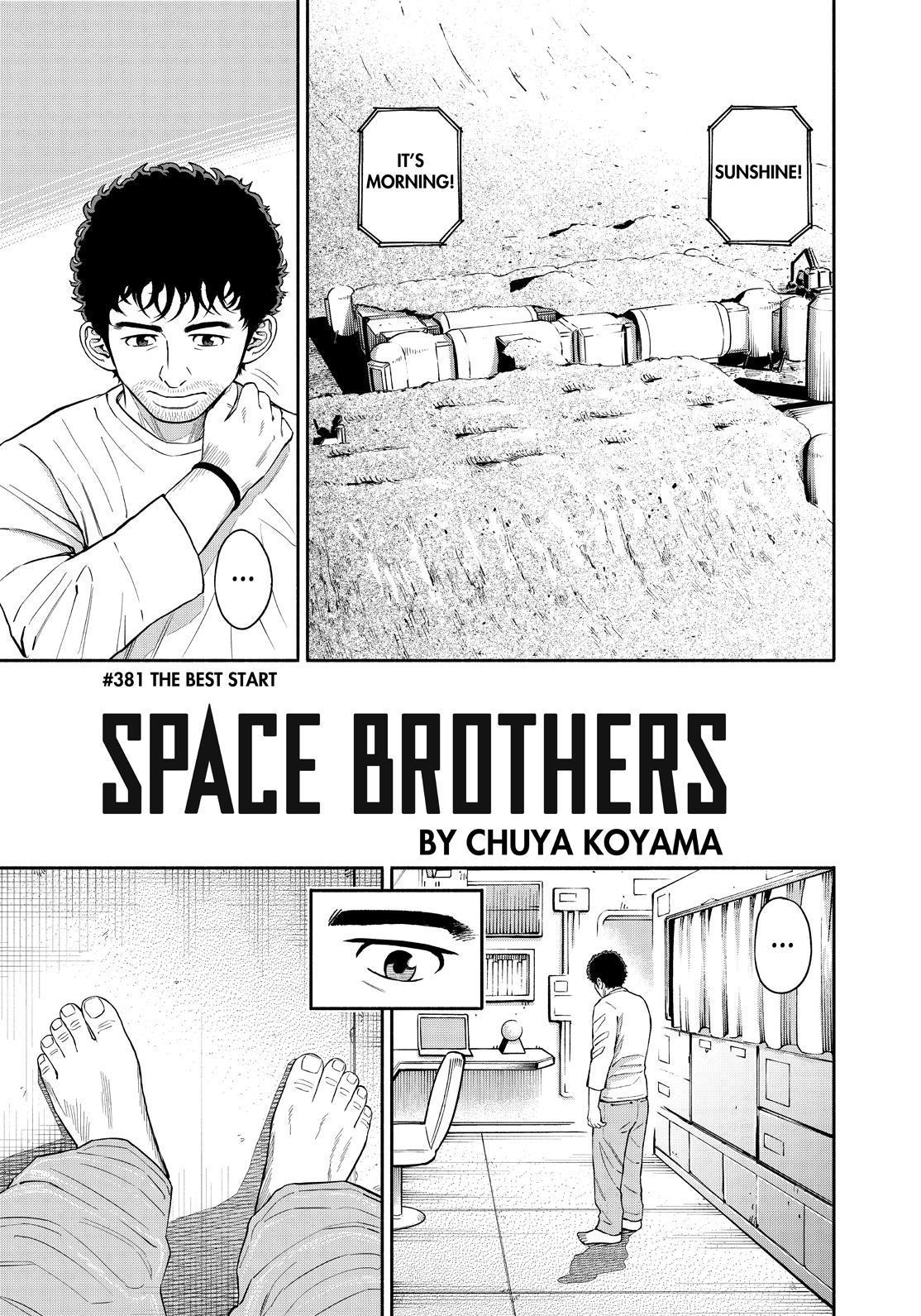Uchuu Kyoudai Chapter 381 page 1 - Chapter 381