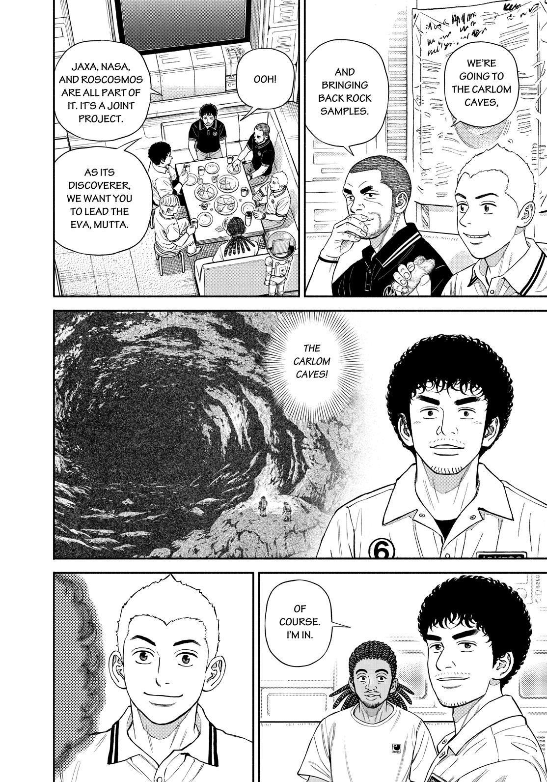 Uchuu Kyoudai Chapter 381 page 10 - Chapter 381