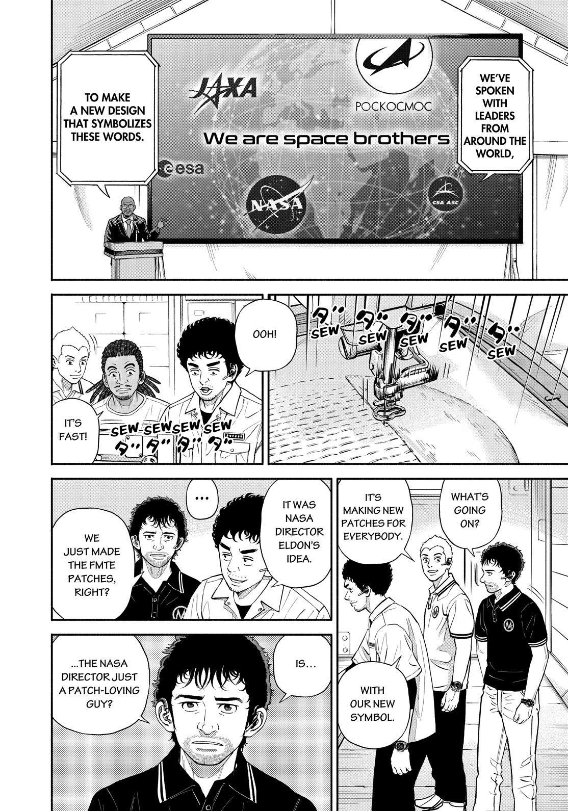Uchuu Kyoudai Chapter 382 page 10 - Chapter 382