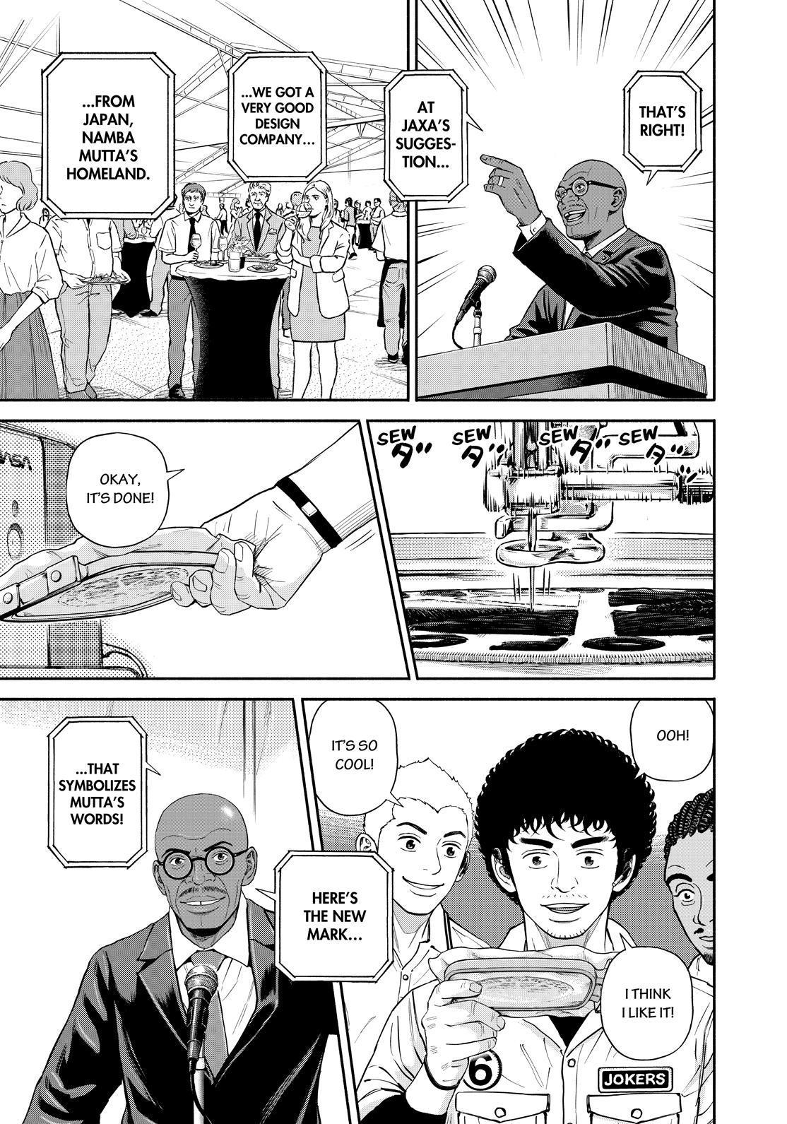 Uchuu Kyoudai Chapter 382 page 11 - Chapter 382