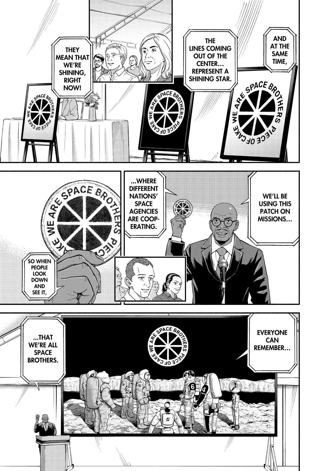 Uchuu Kyoudai Chapter 382 page 13 - Chapter 382