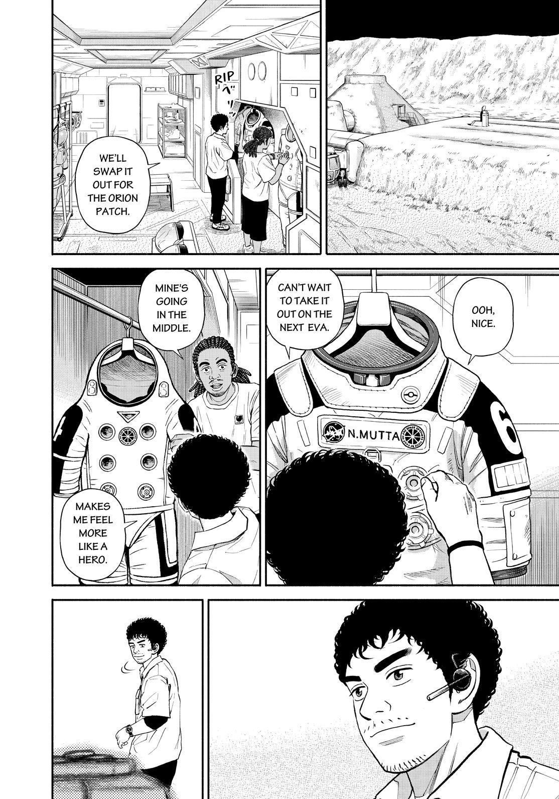 Uchuu Kyoudai Chapter 382 page 14 - Chapter 382