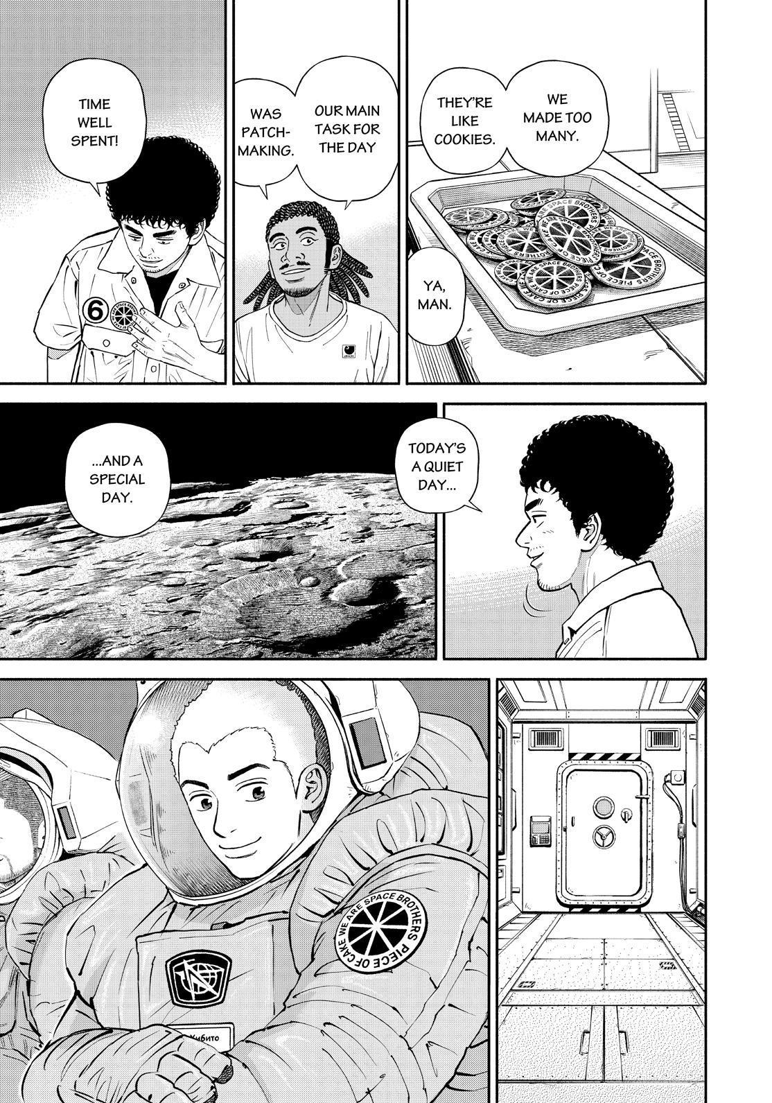 Uchuu Kyoudai Chapter 382 page 15 - Chapter 382