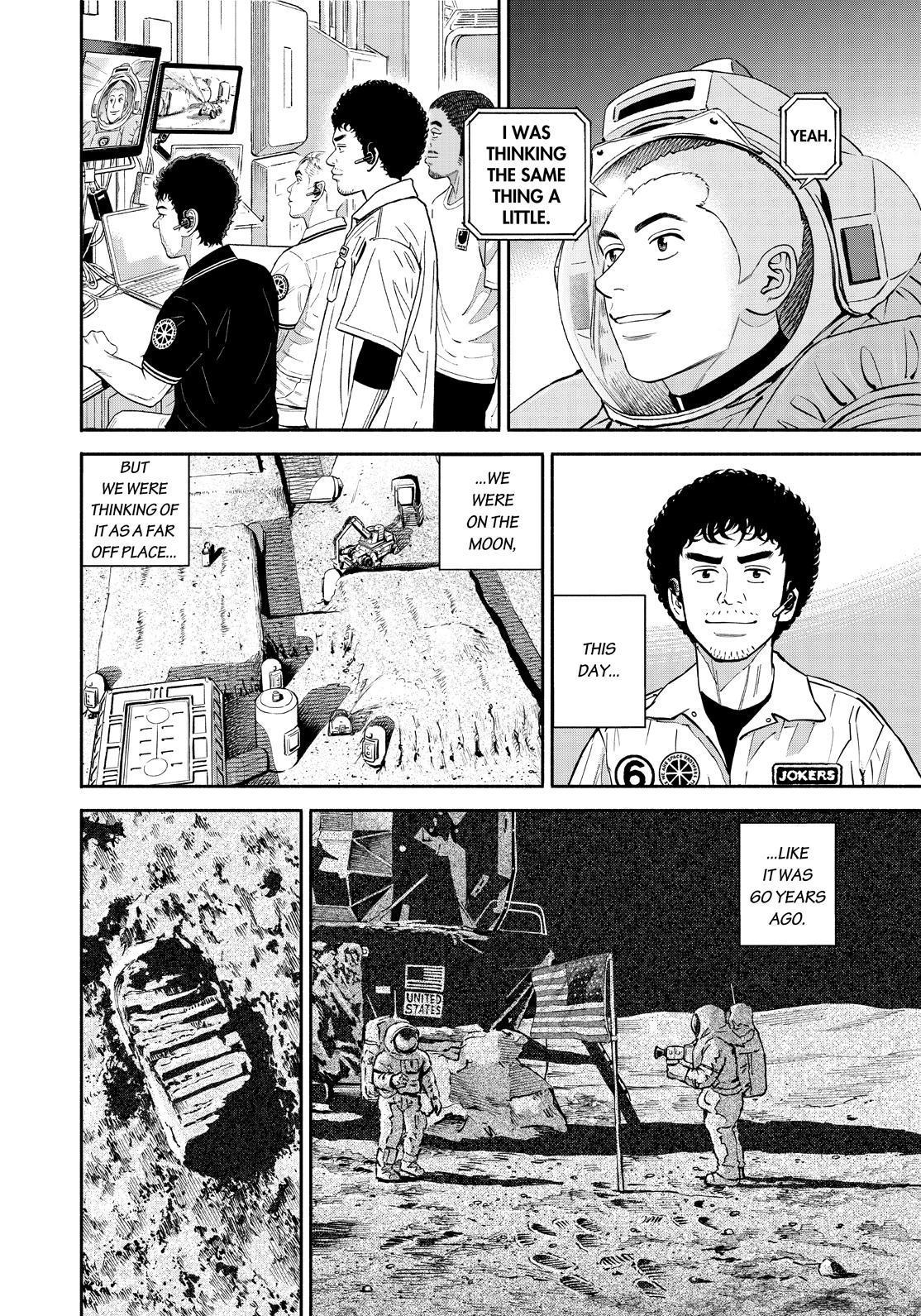 Uchuu Kyoudai Chapter 382 page 18 - Chapter 382