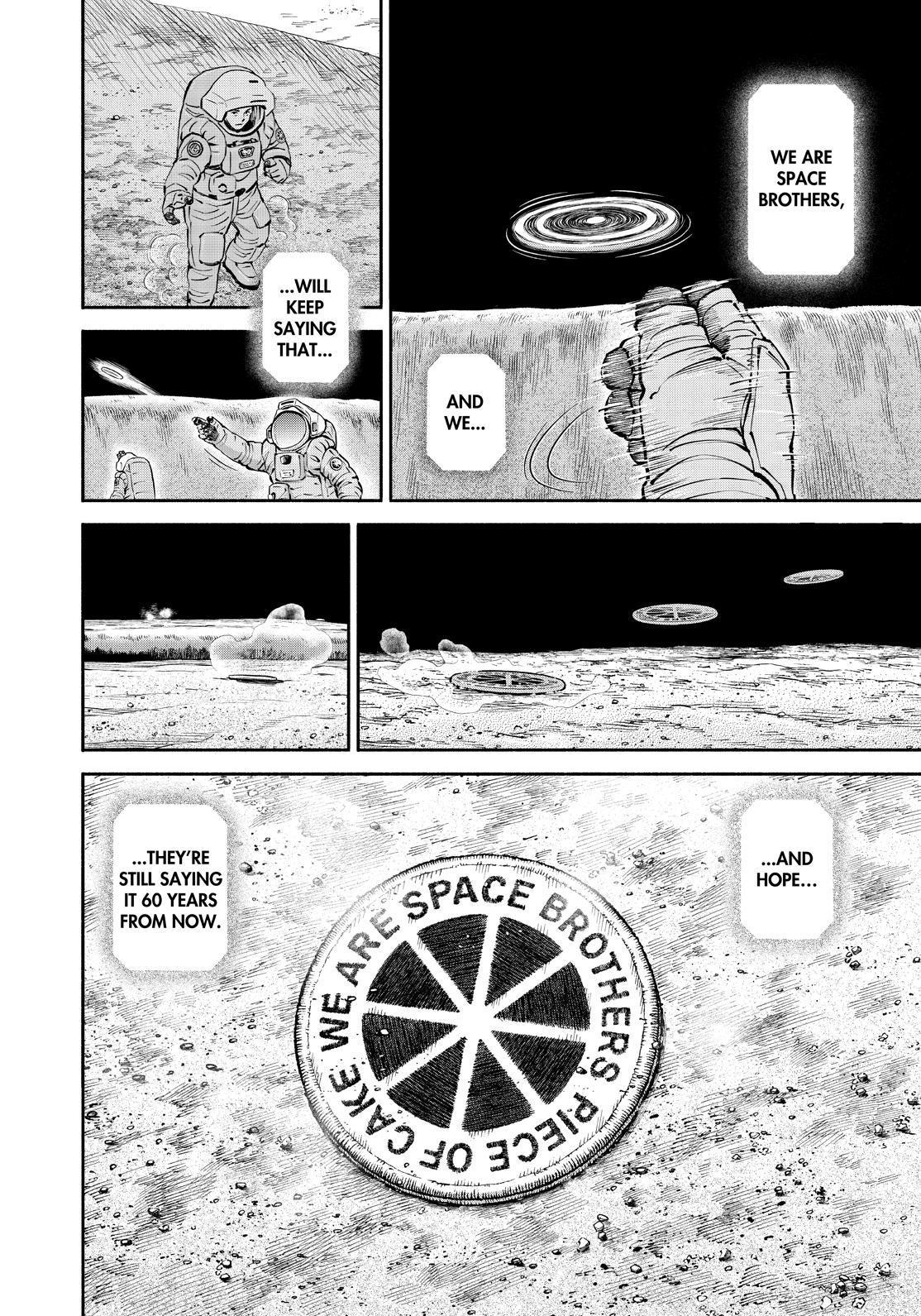 Uchuu Kyoudai Chapter 382 page 20 - Chapter 382