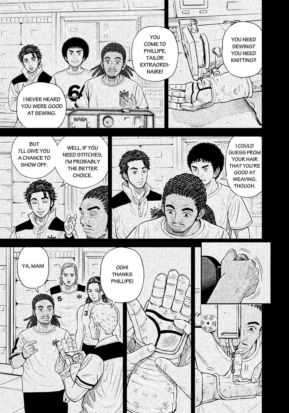 Uchuu Kyoudai Chapter 382 page 3 - Chapter 382