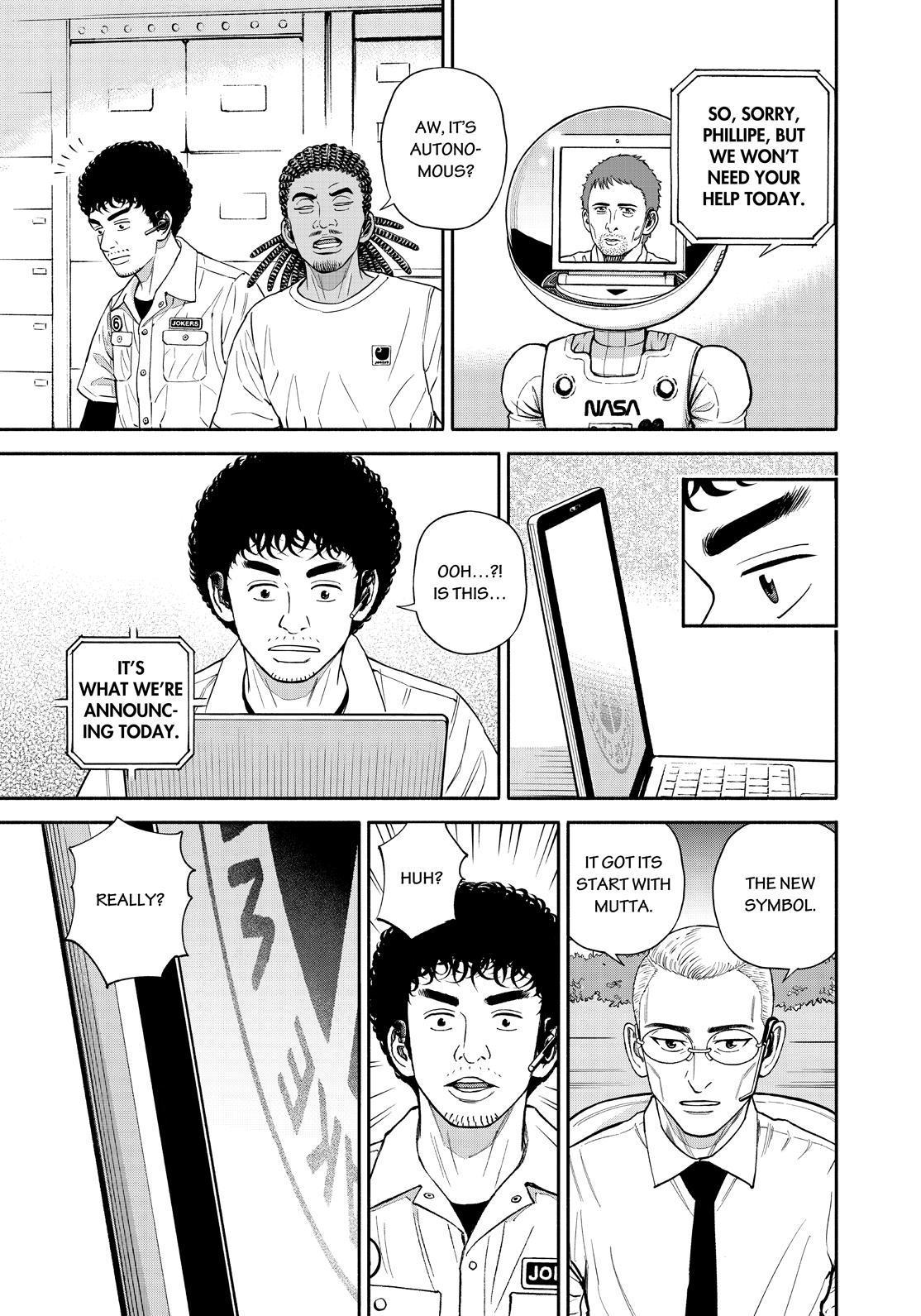 Uchuu Kyoudai Chapter 382 page 5 - Chapter 382
